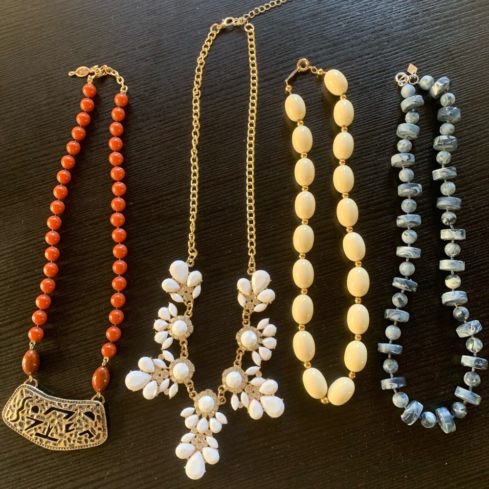 Vintage necklace lot - 2 Sarah Coventry and 1 Napier